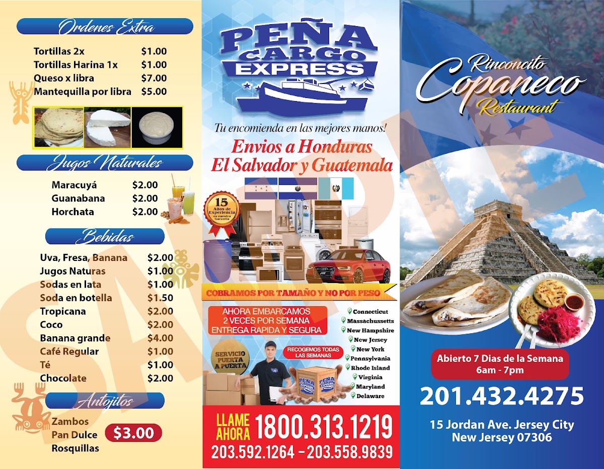 Rinconcito Copaneco Menu - Image 4
